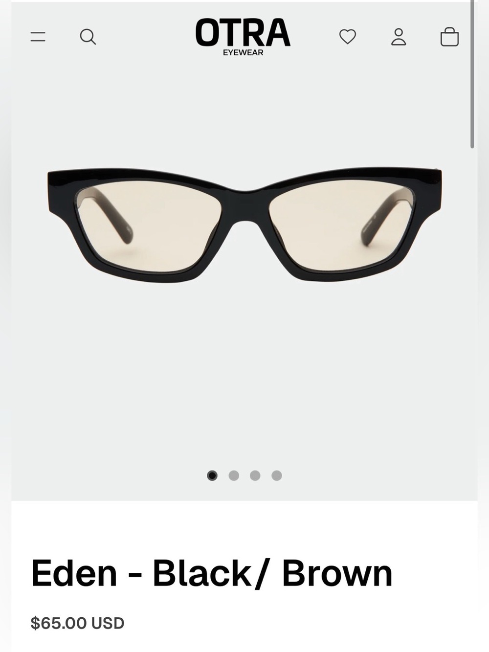 Otra Eyewear Eden Women’s Sunglasses with Tinted Lenses